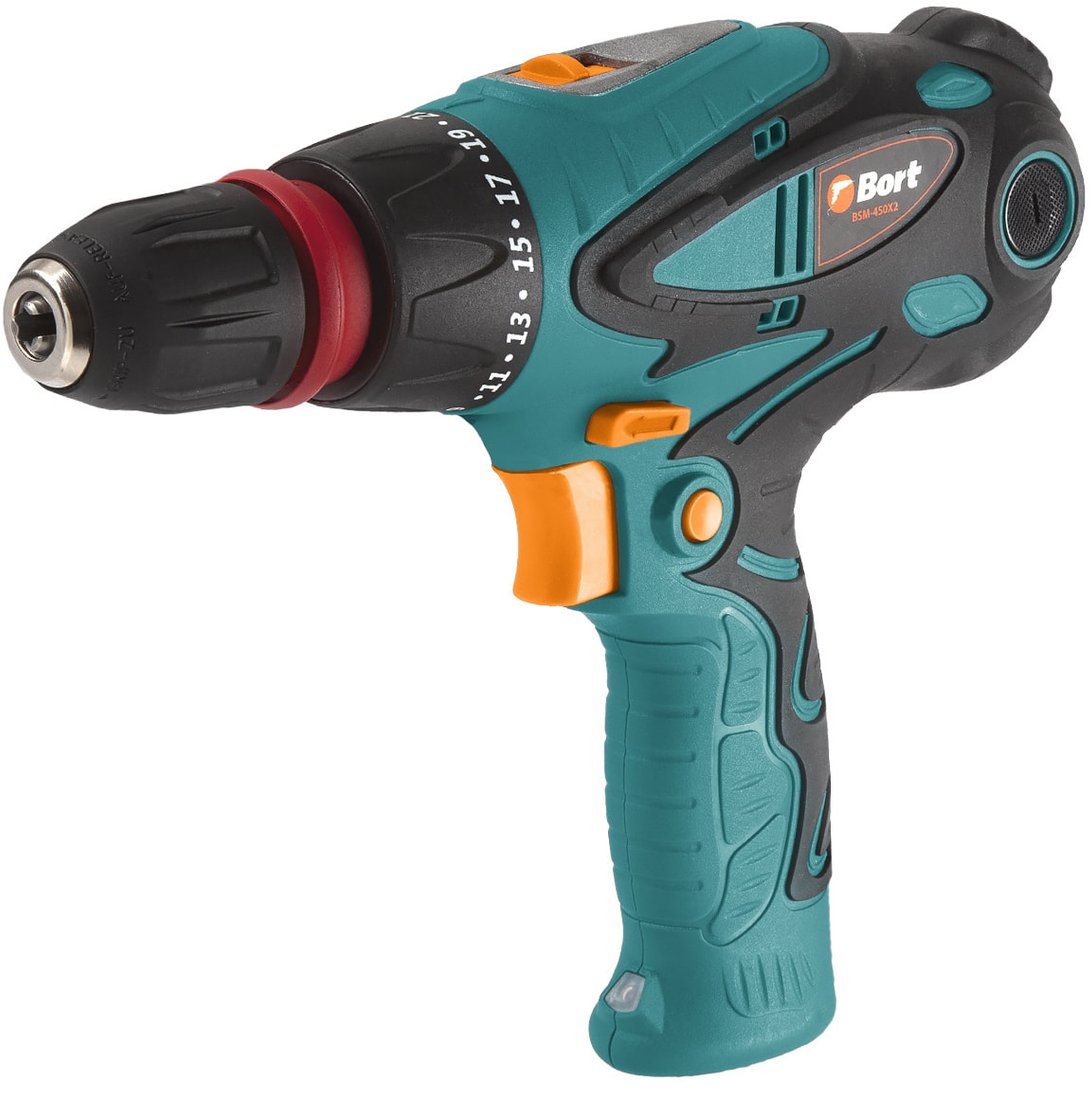 

Дрель-шуруповерт Bort BSM-450X2