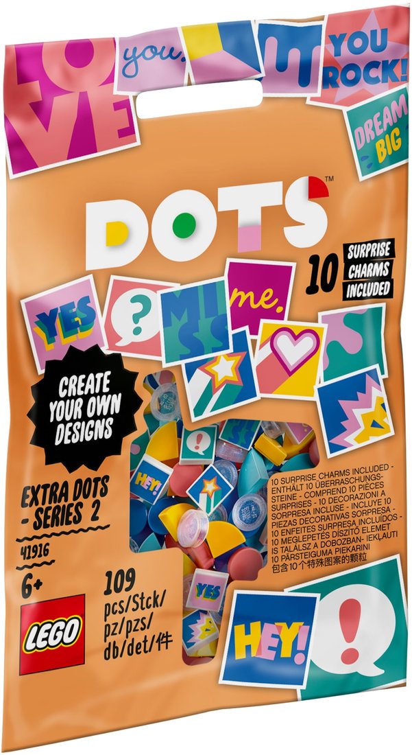 

Конструктор LEGO DOTS 41916 Тайлы DOTS серия 2