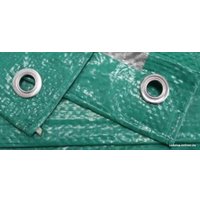 Тент GreenTerra Тарпаулин 3x6 (зеленый/серебристый) в Гомеле