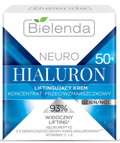 

Bielenda Neuro Hialuron подтягивающий концентрат 50+ день/ночь 50 мл