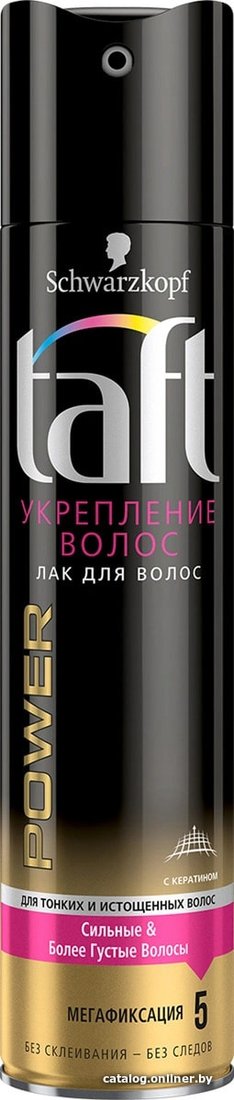 Лак Taft Power Укрепление волос мегафиксация 225 мл
