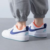 Кроссовки Nike Court Borough Low 2 White Navy GS BQ5448-112 (38)