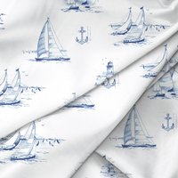 Семейный комплект постельного белья Verossa Сатин Семейный 70x70/50x70 931150 (Regatta Blue) в Витебске