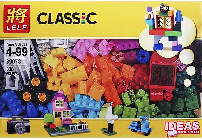 Конструктор Lele Classic Набор для творчества большого размера 39078