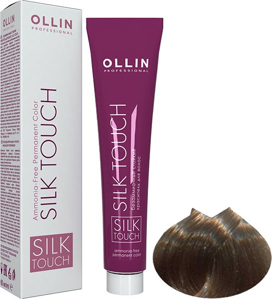 

Крем-краска для волос Ollin Professional Silk Touch 8/1 светло-русый пепельный