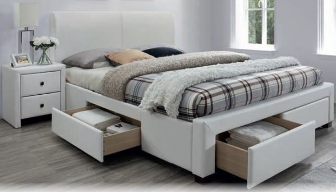 

Кровать Halmar Modena 2 160x200 (белый)
