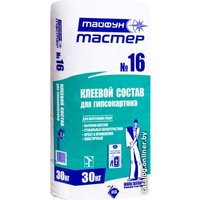 Клеевой состав для гипсокартона Тайфун Мастер №16 (30 кг)