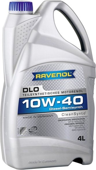 

Моторное масло Ravenol DLO Diesel 10W40 4л