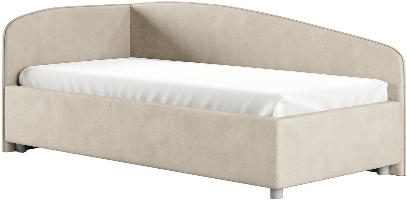 Кровать Сонум Paola L 90x200 (замша кремовый)
