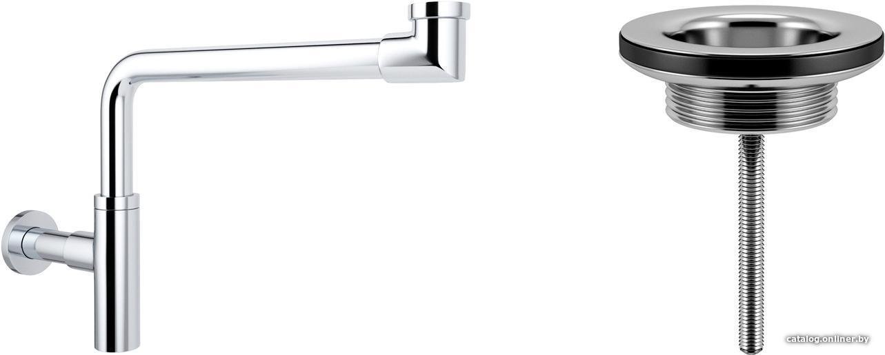Сифон Wellsee Drainage System 182124005 (сифон, выпуск, хром)