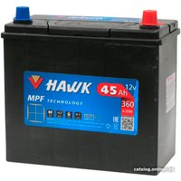 Автомобильный аккумулятор Hawk Asia 45 JR+ (45 А·ч)