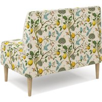 Диван Mio Tesoro Одос Принт (лимон/ткань микровелюр)