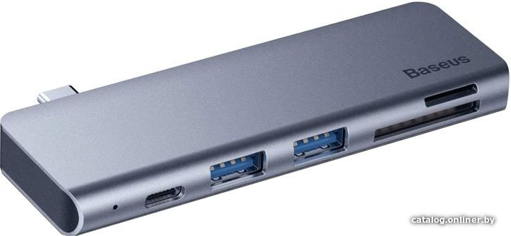 Док-станция Baseus Harmonica 5-in-1 CAHUB-K0G