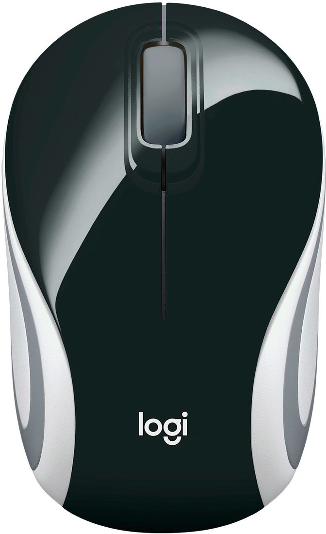 

Мышь Logitech M187 (черный/серый)