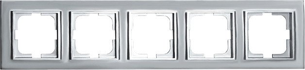 Рамка Ovivo Mina 401-100000-250 (серебристый)