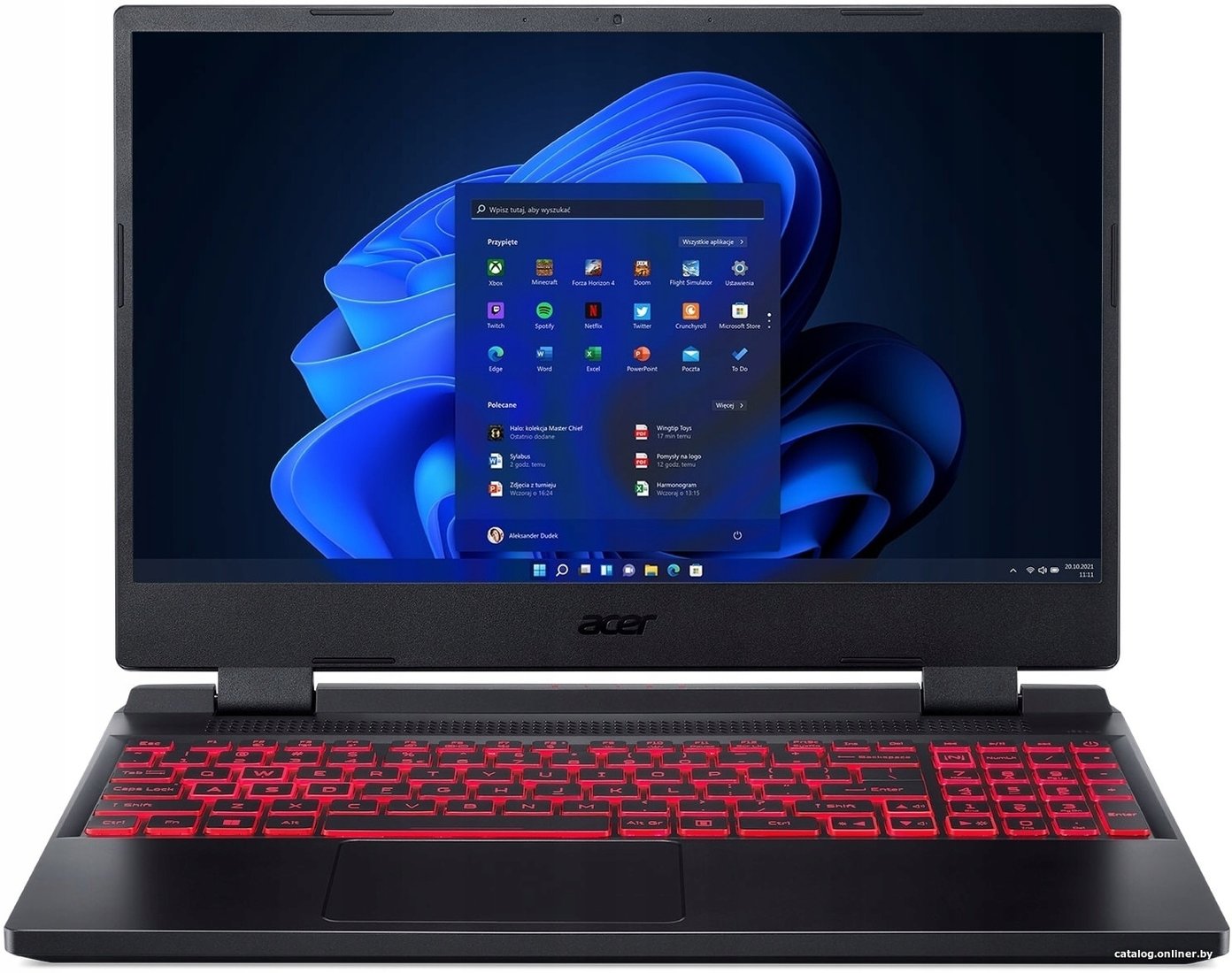 

Игровой ноутбук Acer Nitro 5 AN515-58-7420 NH.QFLER.00D