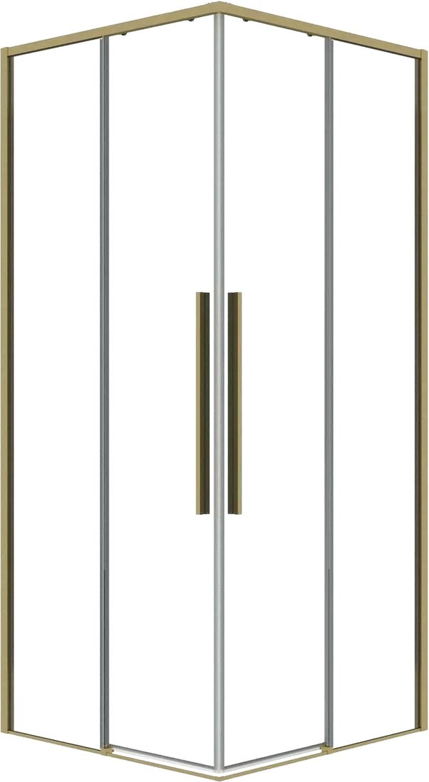 

Душевой уголок Grossman Galaxy 90x90x195 300.K33.01.9090.32.00 (золото сатин/прозрачное стекло)