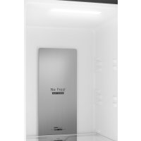 Холодильник Weissgauff WRK 195 D Full NoFrost Bru Steel Glass