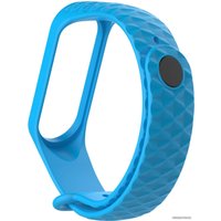 Ремешок Xiaomi ребристый для Mi Band 3 (синий)