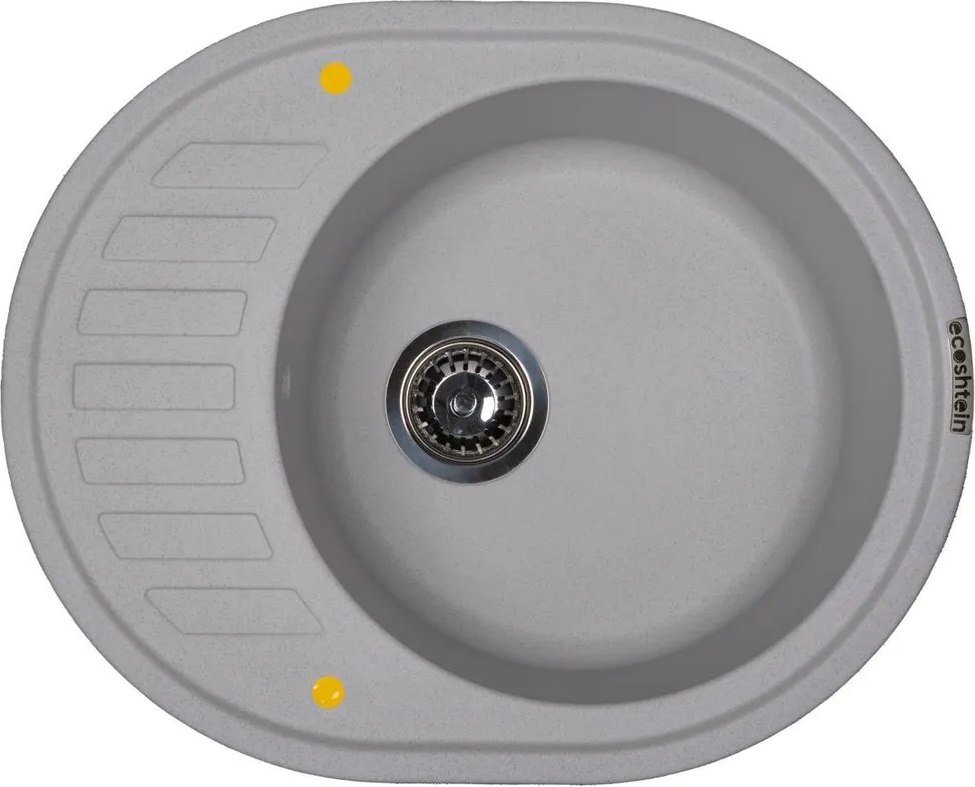 

Кухонная мойка Ecoshtein Kreis OV 620 (серый шелк)