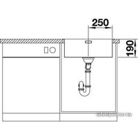 Кухонная мойка Blanco Andano 500-IF (без клапана-автомата) [518315]