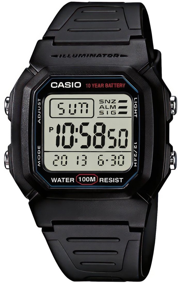 

Наручные часы Casio W-800H-1A