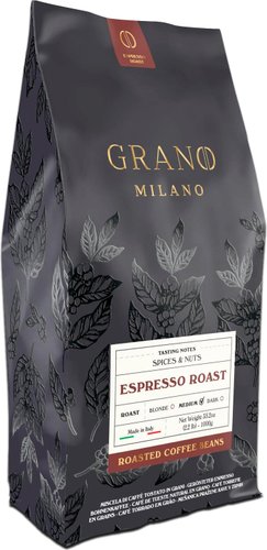 Grano Milano Espresso Roast зерновой 1 кг