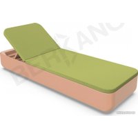 Шезлонг Berkano Grace (терракотовый/зеленый)
