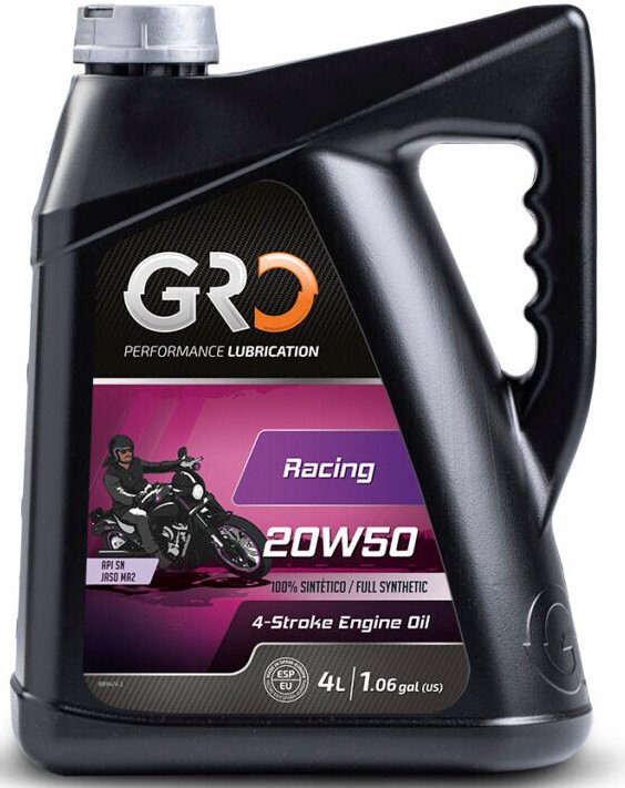 

Моторное масло GRO Racing 20W-50 4л