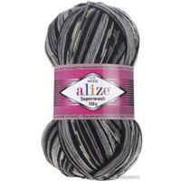 Пряжа для вязания Alize Superwash 2695 100 г 420 м (принт)