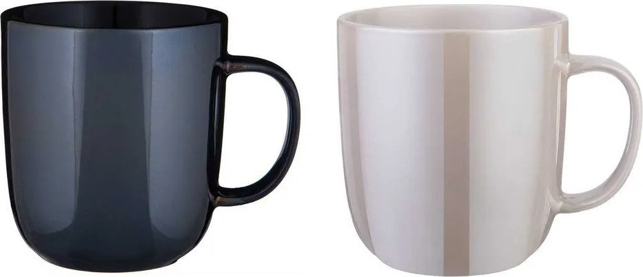 

Набор кружек Bronco Gloss 407-137-1 (2 шт)