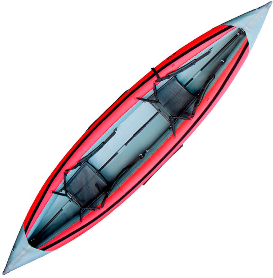 

Байдарка Triton Шуя 2 (серо-красный)