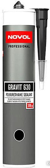 Novol Полиуретановый герметик кузовной Gravit 630 300мл 33101