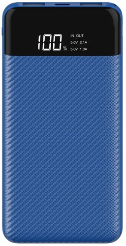 Внешний аккумулятор InterStep PB10DPD (синий)