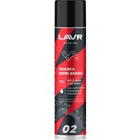  Lavr Motoline Смазка цепи для мотоциклов белая 400мл Ln7712