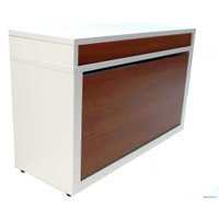 Тумба для обуви Анрат Элана 1к.80 яблоня локарно/белый