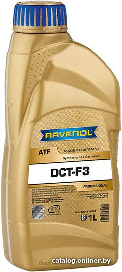Трансмиссионное масло Ravenol ATF DCT-F3 1л