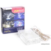 Светодиодная гирлянда роса Funray Нить SE-STRING-550WW 2660 (теплый белый)