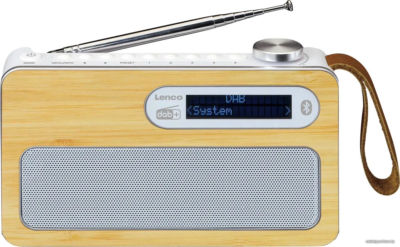 Радиоприемник Lenco PDR-040BAMBOOWH