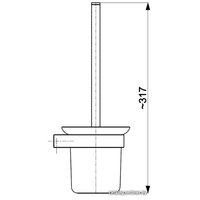 Ершик для унитаза Armatura 864-031-00