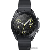 Умные часы Samsung Galaxy Watch3 45мм Воcстановленный by Breezy, грейд B (глубокий черный)