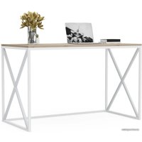 Стол Crafto Модерн Лофт 06 120x60x75 (белый/каштан)