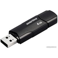 USB Flash SmartBuy Clue 4GB (черный)