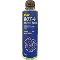 Тормозная жидкость Mannol Brake Fluid DOT-4 3002 300г