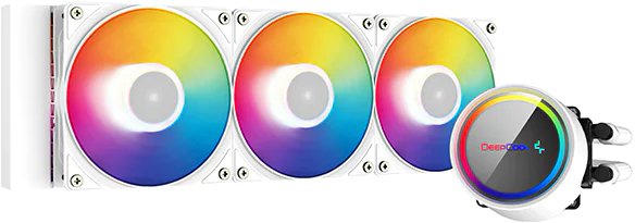 

Система жидкостного охлаждения для процессора DeepCool Gammaxx L360 A-RGB WH DP-H12CF-GL360-ARGB-WH