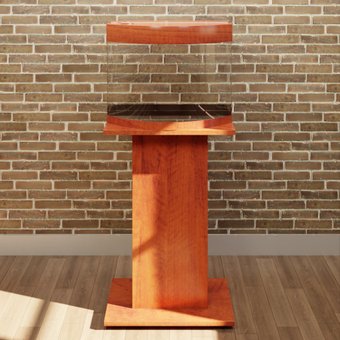 Hydroterra Gloria 50 л без тумбы (коричневый)