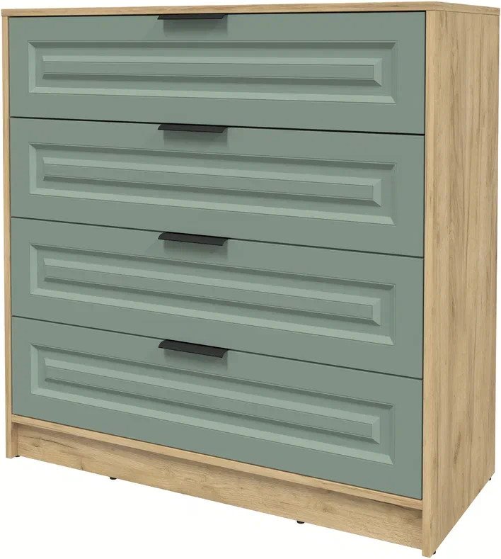 

Комод Интерлиния Концепт КТ-К100 Деко (дуб золотой/мята)