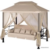 Садовые качели Удачная мебель Пальмира (бежевый) в Мозыре