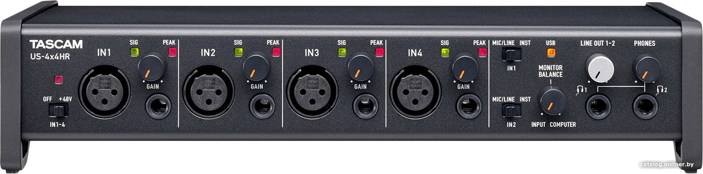 Аудиоинтерфейс TASCAM US-4x4HR