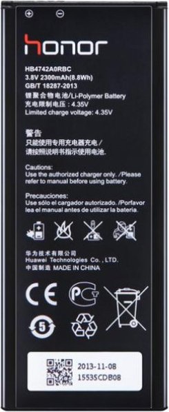 

Аккумулятор для телефона Копия Huawei HB4742A0RBC